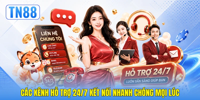 TN88 - Trang Chủ TN88.COM Chính Thức 2026 - Thưởng Nạp Đầu 888K 12 Các kênh hỗ trợ 24/7 kết nối nhanh chóng mọi lúc